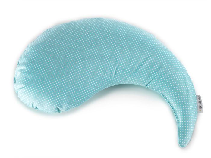 Yinnie avec housse Dessin 17 "Points turquoise"