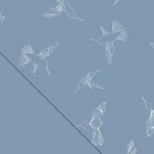 Taie pour l'Original Theraline, Dessin 105 "Colibri"
