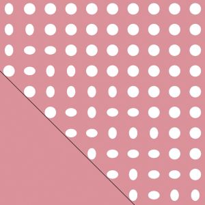 Taie pour l'Original Theraline, Dessin 119 "Points mixed rose"