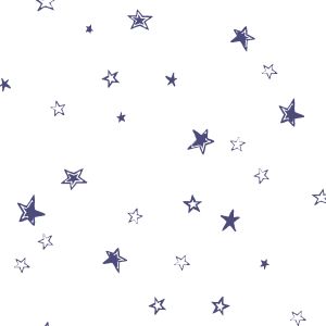 Taie pour l'Original Theraline Dessin 196 "Ciel étoilé blanc"