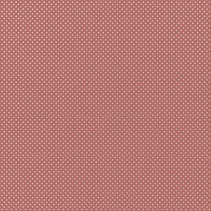 Taie pour l'Original Theraline, Dessin 56 "Marsala à points blancs"