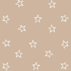 Housse pour le dessin  Wynnie 112 "Étoiles cappuccino"