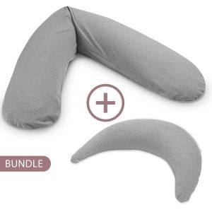 Bundle : Theraline original + Lune de bambou | Bamboo | 170 Mélange gris moyen