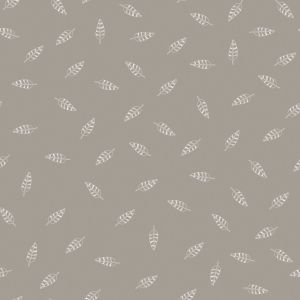 Taie pour l'Original Theraline, Dessin 131 "Danse des feuilles taupe"