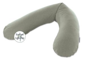 L'Original incl. taie Design 157 "Chiné vert kaki" Collection Bambou