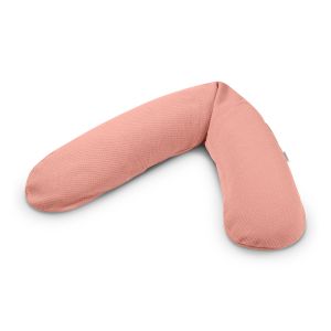 L'Original Theraline incl. taie Dessin 201 "Rose pêche" tricotage fin