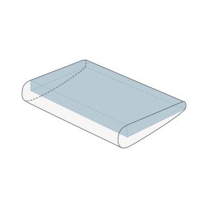 Noyau de remplacement en mousse viscoélastique pour oreiller d'enfant, env. 50cm
