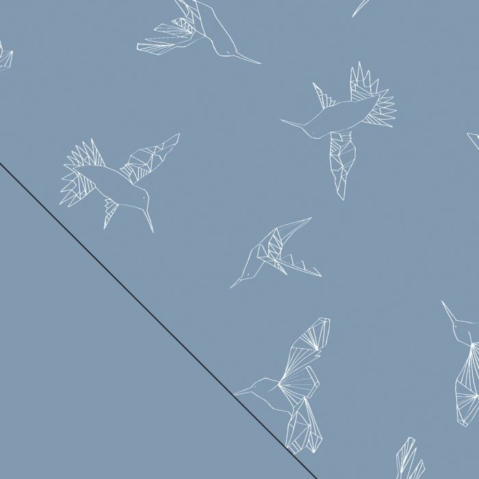 Taie pour l'Original Theraline, Dessin 105 "Colibri"