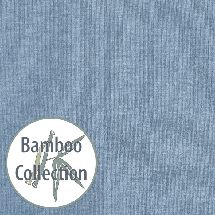 Taie pour l'Original Theraline, Dessin 154 "chiné bleu marine" Collection Bambou