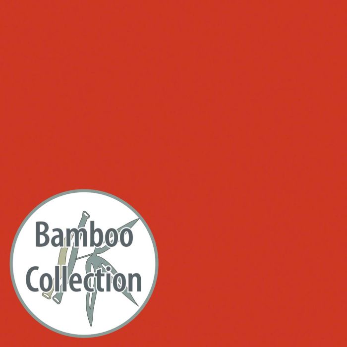 Taie pour l'Original Theraline, Dessin 159 "rouge cerise" Collection Bambou