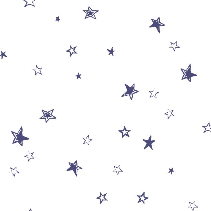 Taie pour l'Original Theraline Dessin 196 "Ciel étoilé blanc"