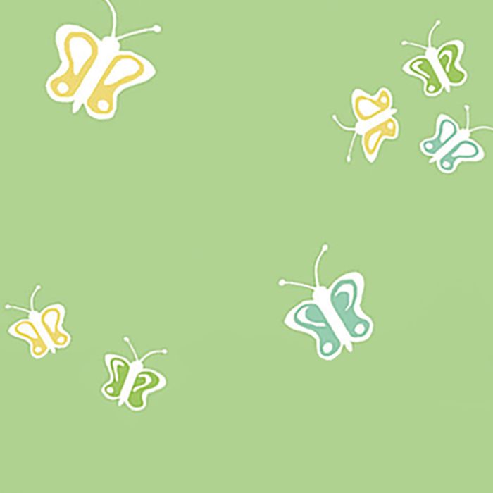 Taie pour l'Original Theraline, Dessin 30 "Papillons verts"