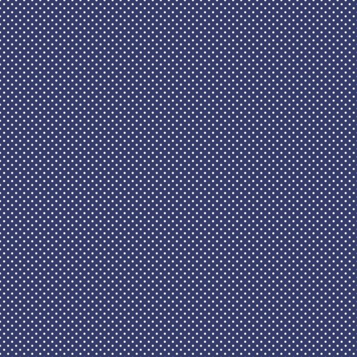 Taie pour l'Original Theraline, Dessin 77 "Bleu à points blancs"