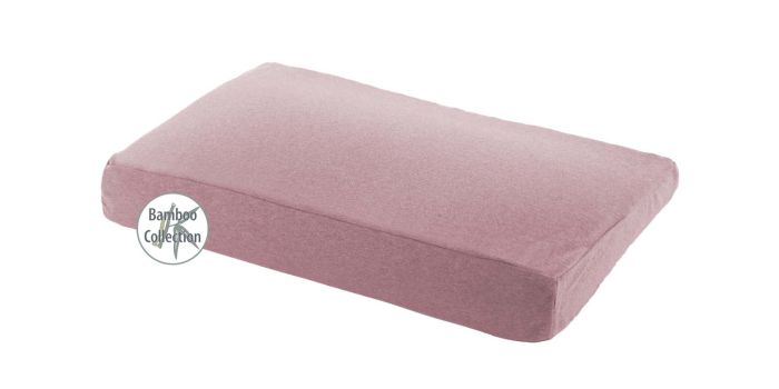 L'oreiller pour enfant avec sa taie Dessin 155 "Chinè bois de rose" Collection Bambou