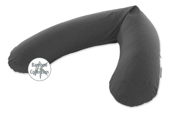 L'Original Theraline incl.taie, Dissen 153 "chiné anthracite" Bambou collection