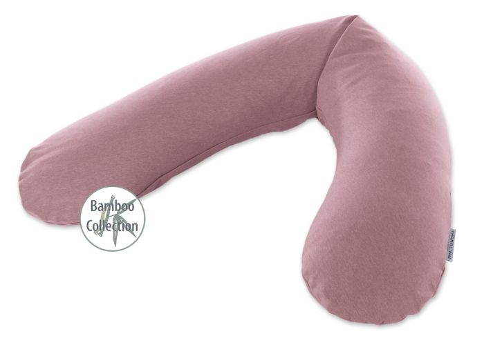 L'Original Theraline incl.taie, Dessin 155 "Chiné bois de rose" Collection Bambou