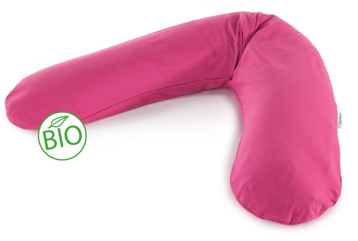 L'Original Theraline incl.taie, Design 187 "Fuchsia" Jersey BIO