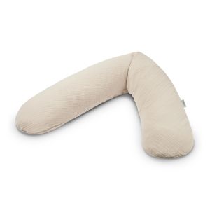 L'Original Theraline incl.taie, Dessin 192 "Beige sablé" Mousseline