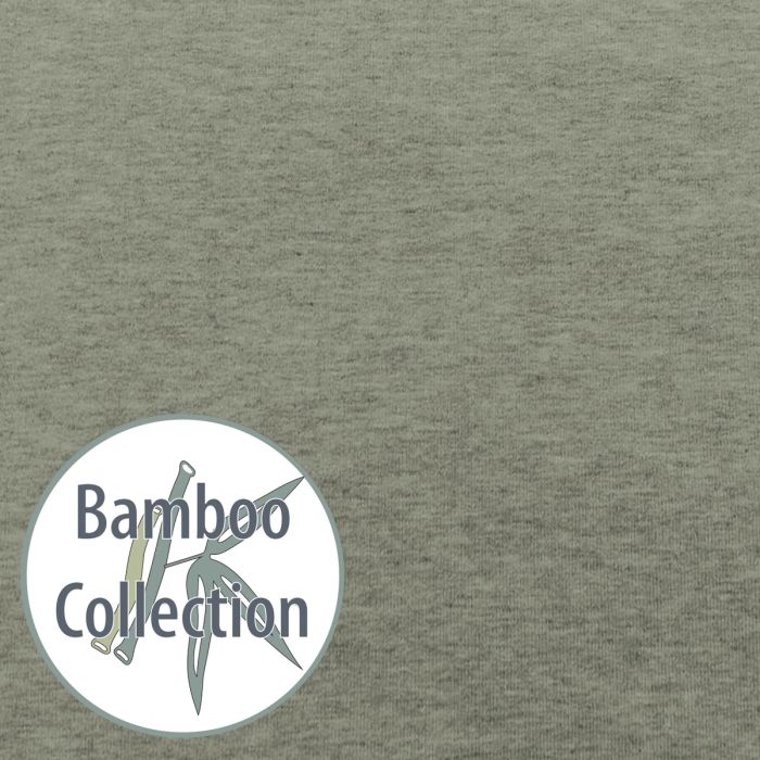 Taie pour l'Original Theraline, Dessin 157 “chiné vert kaki“ Collection Bambou