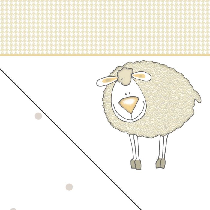 Taie pour l'Original Theraline, Dessin 31 "Beige mouton"